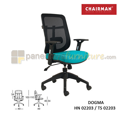 Panen Raya Furniture Kursi Kantor Chairman Dogma HN 02203 / TS 02203