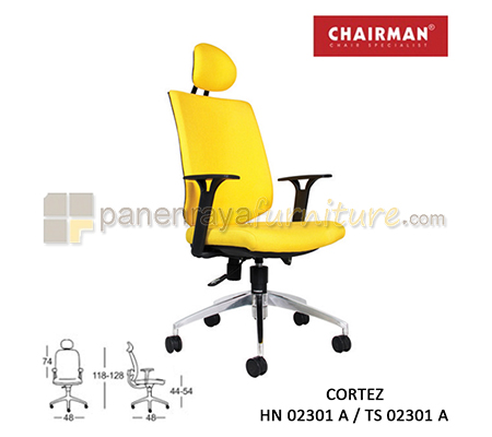 Panen Raya Kursi Kantor Chairman Cortez HN 02301 A / TS 02301 A