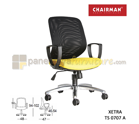 Panen Raya Furniture Kursi Kantor Chairman Xetra TS 0707 A