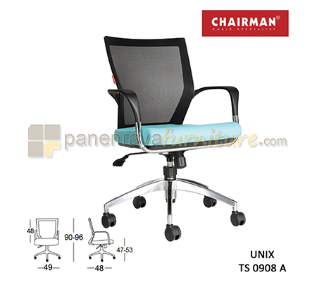 Panen Raya Furniture Kursi Kantor Chairman Unix TS 0908 A
