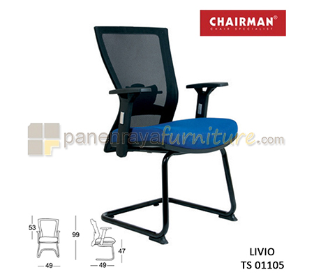 Panen Raya Furniture Kursi Kantor Chairman Livio TS 01105
