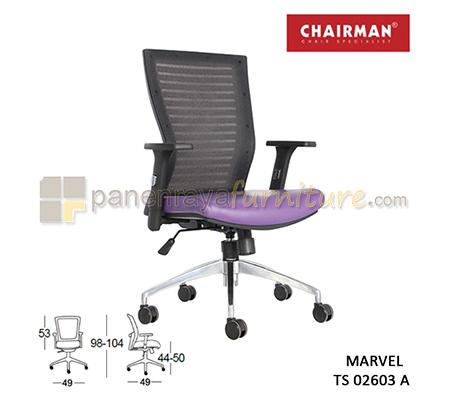 Panen Raya Furniture Kursi Kantor Chairman Marvel TS 02603 A