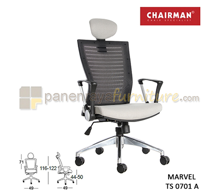 Panen Raya Kursi Kantor Chairman Marvel TS 02701 A