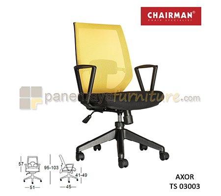 Panen Raya Furniture Kursi Kantor Chairman Axor TS 03003