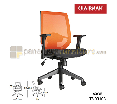 Panen Raya Furniture Kursi Kantor Chairman Axor TS 03103