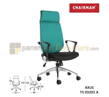 Panen Raya Furniture Kursi Kantor Chairman Axus TS 03201 A