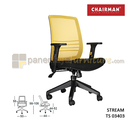 Panen Raya Kursi Kantor Chairman Stream TS 03403