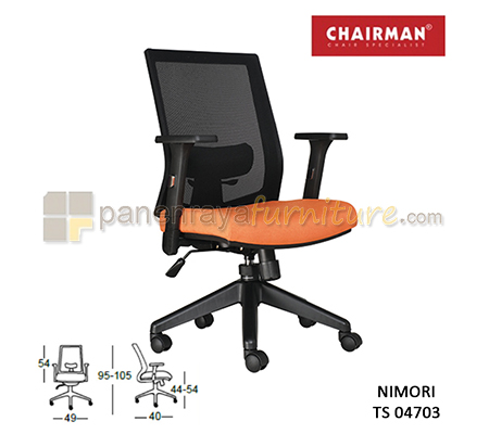 Panen Raya Kursi Kantor Chairman Nimori TS 04703
