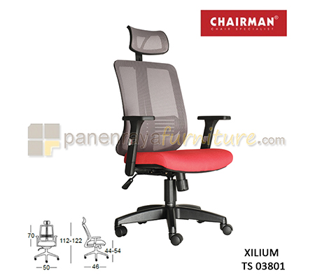 Panen Raya Kursi Kantor Chairman Xilium TS 03801