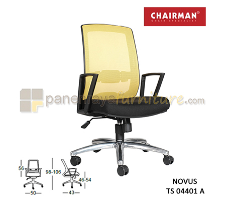 Panen Raya Kursi Kantor Chairman Novus TS 04401 A