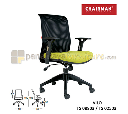 Panen Raya Furniture Kursi Kantor Chairman Vilo TS 08803 / TS 02503