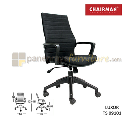 Panen Raya Furniture Kursi Kantor Chairman Luxor TS 09101 / TS 0201