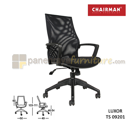 Panen Raya Furniture Kursi Kantor Chairman Luxor TS 09201 / TS 0301