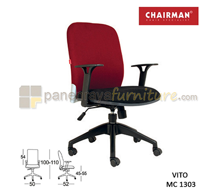 Panen Raya Furniture Kursi Kantor Chairman Vito MC 1303