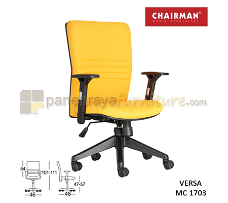 Panen Raya Furniture Kursi Kantor Chairman Versa MC 1703 B