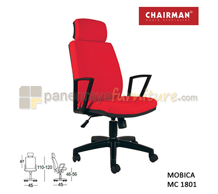 Panen Raya Furniture Kursi Kantor Chairman Mobica MC 1801