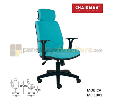Panen Raya Furniture Kursi Kantor Chairman Mobica MC 1901