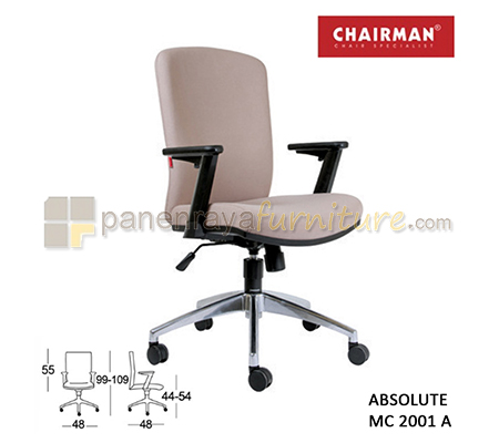 Panen Raya Furniture Kursi Kantor Chairman Absolute MC 2001 A