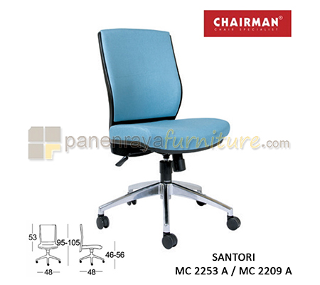 Panen Raya Furniture Kursi Kantor Chairman Santori MC 2253 A / MC 2209 A