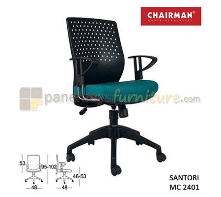 Panen Raya Furniture Kursi Kantor Chairman Santori MC 2401