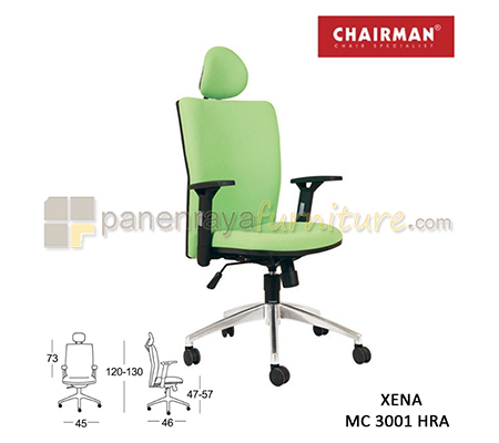 Panen Raya Furniture Kursi Kantor Chairman Xena MC 3001 HRA
