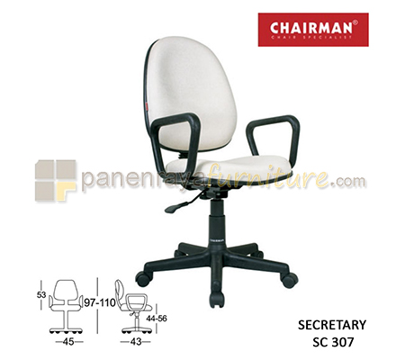 Panen Raya Furniture Kursi Kantor Chairman Secretary SC 307
