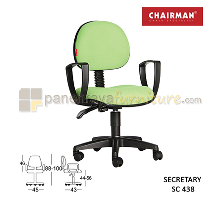 Panen Raya Kursi Kantor Chairman Secretary SC 438