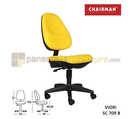 Panen Raya Furniture Kursi Kantor Chairman Viori SC 709 B