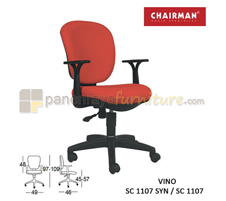 Panen Raya Furniture Kursi Kantor Chairman Vino SC 1107 SYN / SC 1107