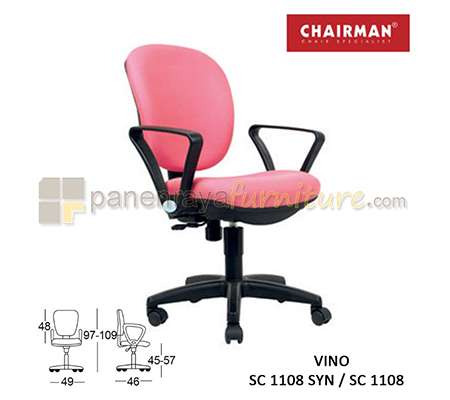 Panen Raya Furniture Kursi Kantor Chairman Vino SC 1108 SYN / SC 1108