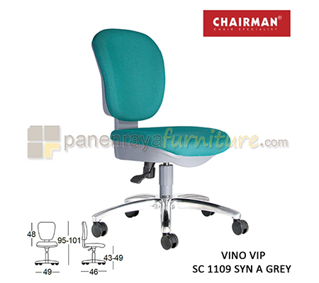 Panen Raya Kursi Kantor Chairman Vino VIP SC 1109 SYN A Grey