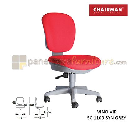 Panen Raya Kursi Kantor Chairman Vino VIP SC 1109 SYN Grey