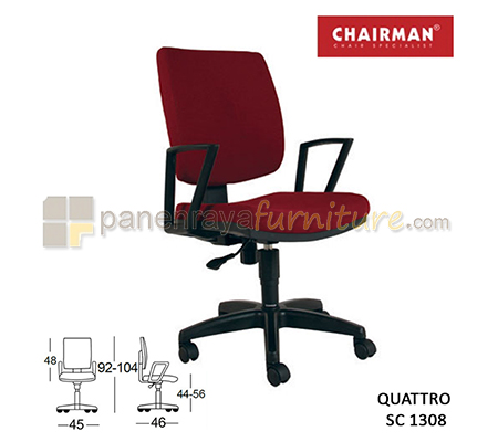 Panen Raya Furniture Kursi Kantor Chairman Quattro SC 1308