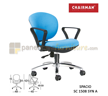 Panen Raya Furniture Kursi Kantor Chairman Spacio SC 1508 SYN A / SC 1508 A