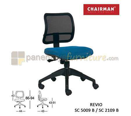 Panen Raya Furniture Kursi Kantor Chairman Revio SC 5009 B / SC 2109 B