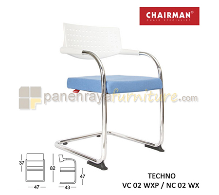 Panen Raya Furniture Kursi Kantor Chairman Techno VC 02 WXP / NC 02 WX