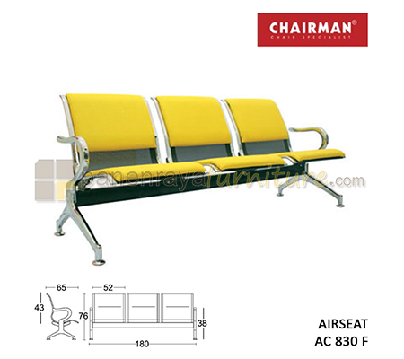 Panen Raya Kursi Tunggu 3 Seaters Chairman Airseat AC 830 F