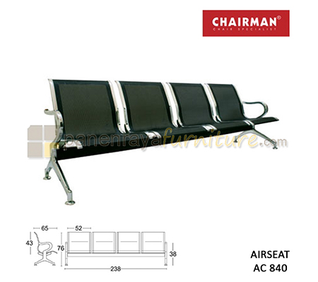 Panen Raya Kursi Tunggu 4 Seaters Chairman Airseat AC 840