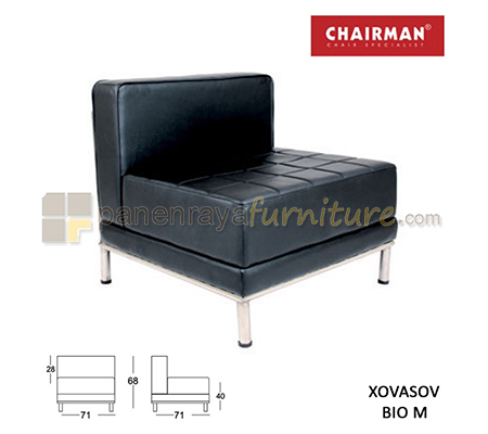 Panen Raya Sofa Kantor 1 Seater Chairman Xovasov Bio M