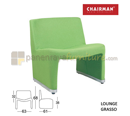 Panen Raya Furniture Sofa Kantor Chairman Lounge Grasso