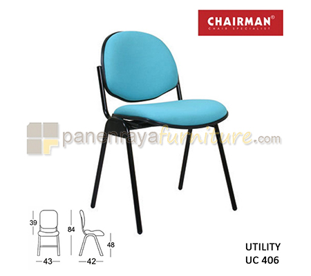 Panen Raya Furniture Kursi Susun Chairman Utility UC 406