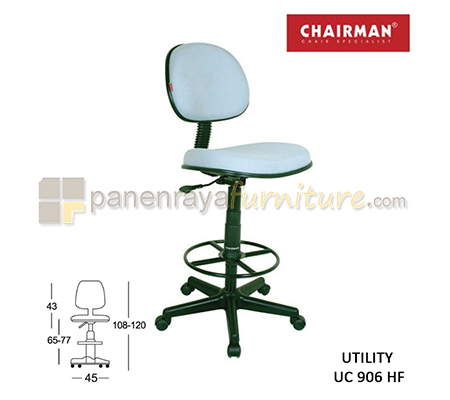 Panen Raya Furniture Kursi Bar Chairman Utility UC 906 HF