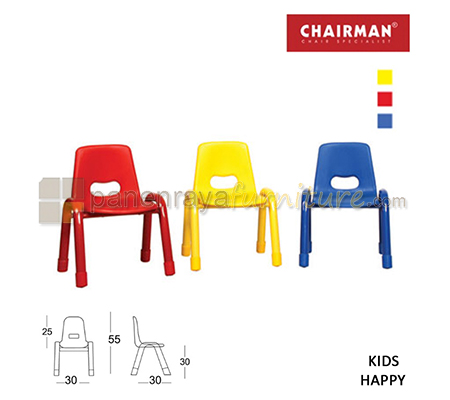Panen Raya Furniture Kursi Anak Chairman Kids Happy