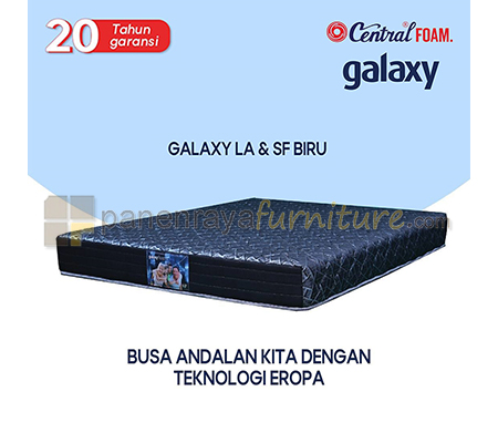 Panen Raya Central Foam Galaxy SF Biru 20cm Full Busa