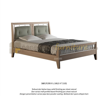 Panen Raya Ranjang Siantano Virginia 180x200 Natural