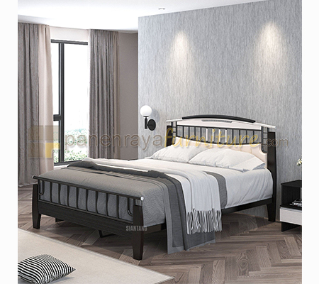 Panen Raya Ranjang Siantano Kathleen 160x200 Walnut