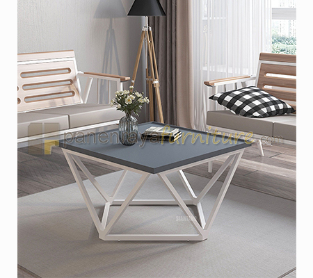 Panen Raya Furniture Meja Tamu Siantano CT Venus 70x70x40,5 Grey