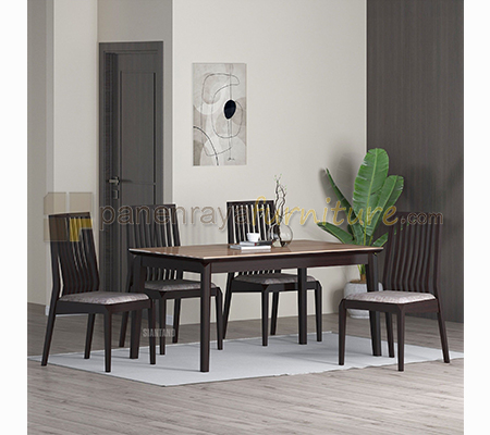 Panen Raya Meja Makan 4 Kursi Siantano DT 343 set DC 256