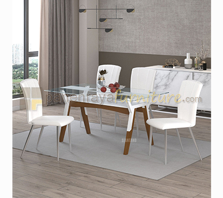 Panen Raya meja makan 4 Kursi Siantano Ottawa