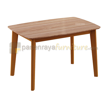Panen Raya Furniture Meja Makan Siantano DT Honolulu 120x80x76 Teak Brown